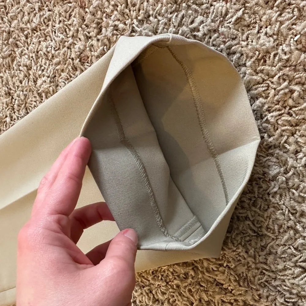 NWT Express Beige/Taupe Mid Rise Boot Supersoft Twill Pant - 4R - Picture 8 of 16